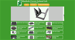 Desktop Screenshot of manholecoversireland.com